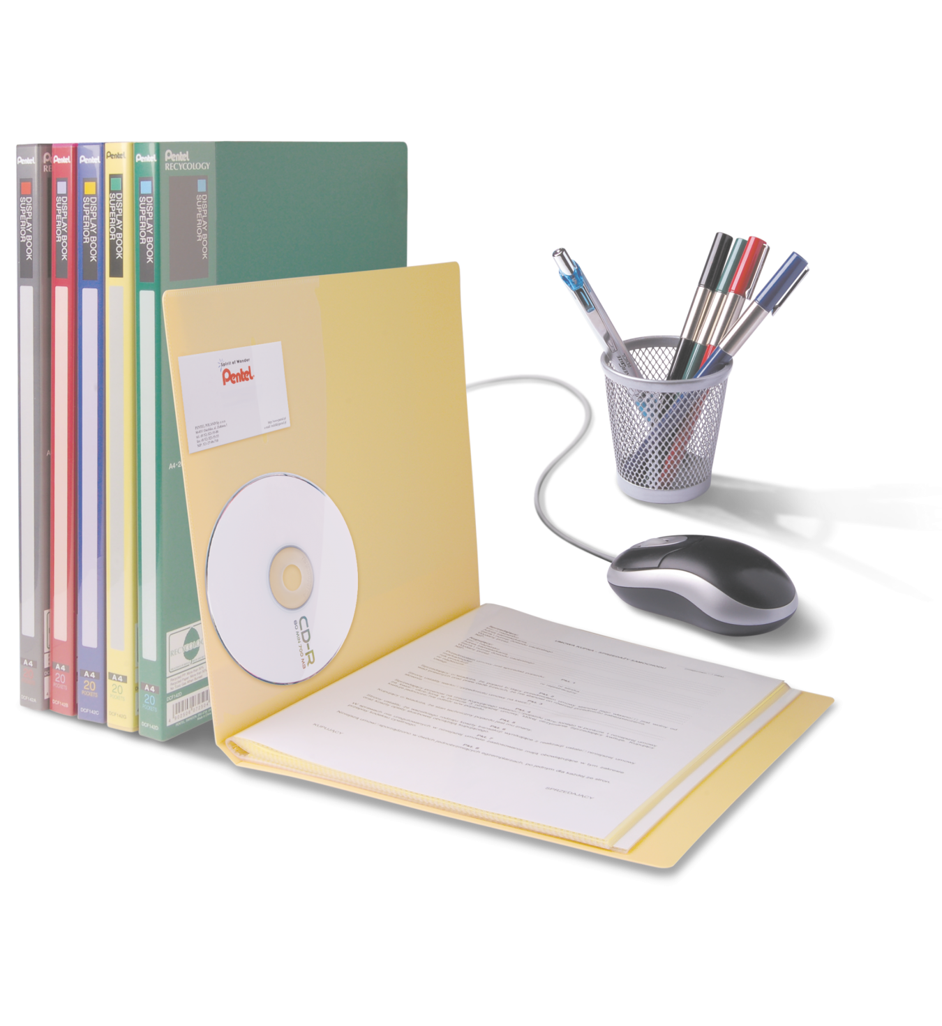 Album ofertowy SUPERIOR, 20 kieszeni | DCF142 | Pentel